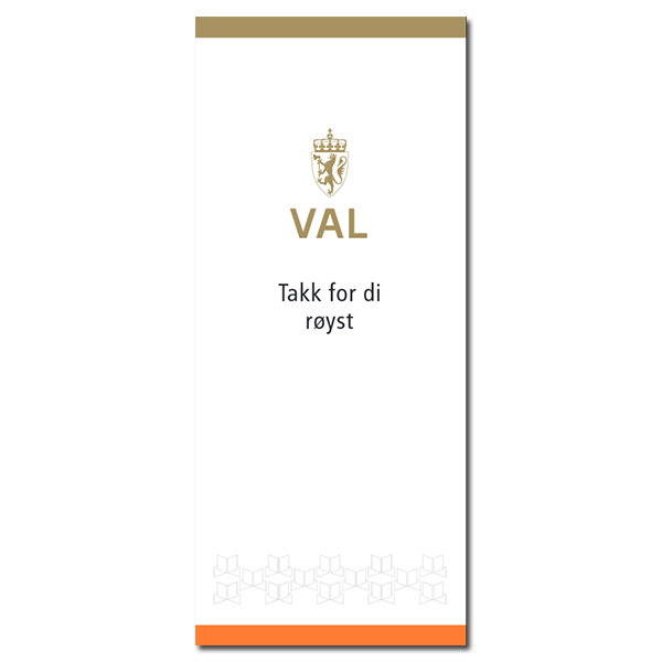 Bilde av Roll-up: Takk for di ryst