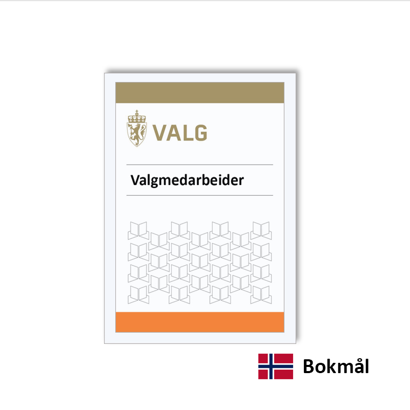 Bilde av Valgmedarbeider - funksjonærkort
