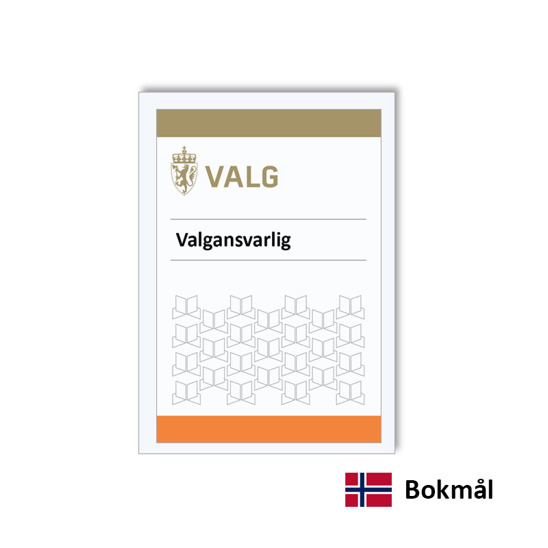 Bilde av Valgansvarlig - funksjonærkort